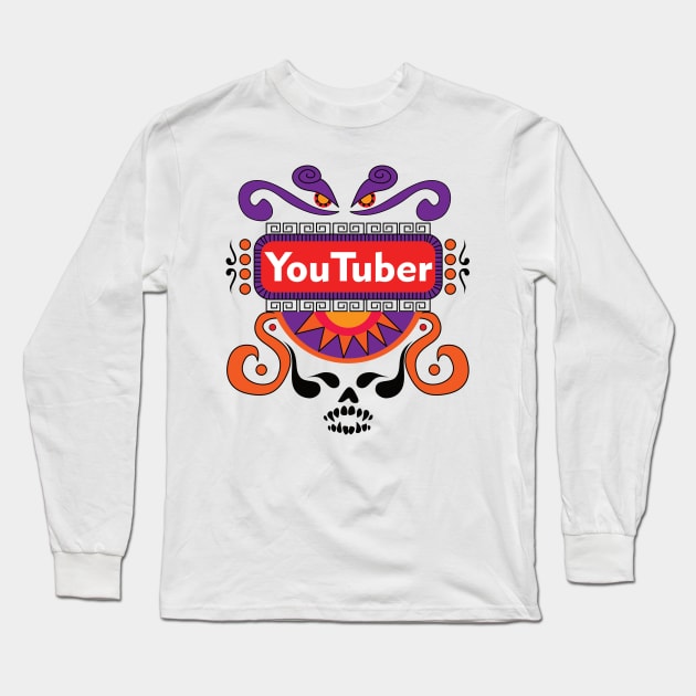 Youtuber Long Sleeve T-Shirt by NekroSketcher